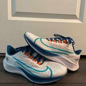 Mens Nike zoom Pegasus 37 Miami dolphins edition